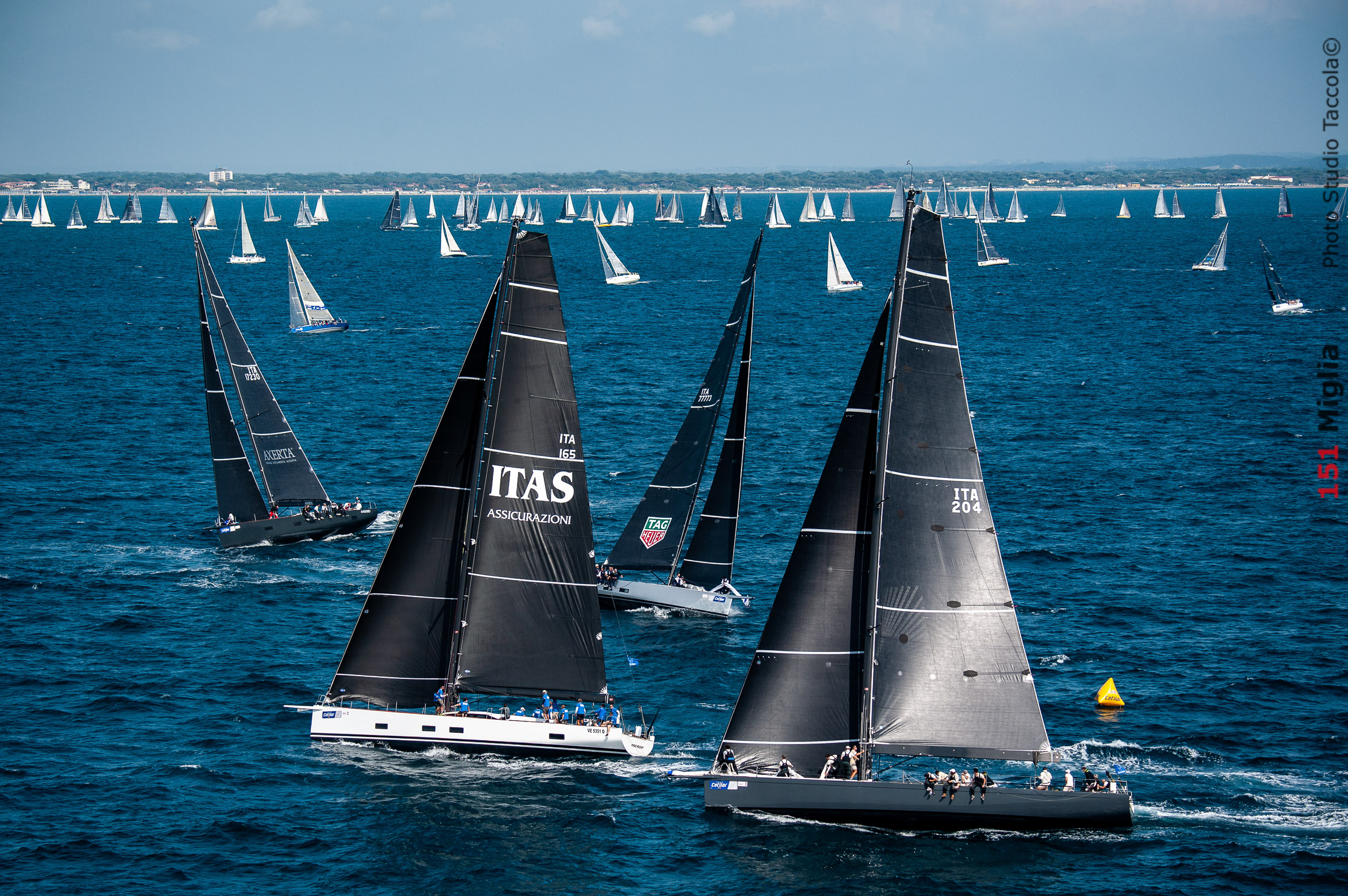 151 Miglia Trofeo Cetilar 19 Da Record Con 250 Barche Iscritte Vela Veneta